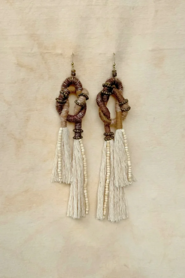 Tribal style earrings